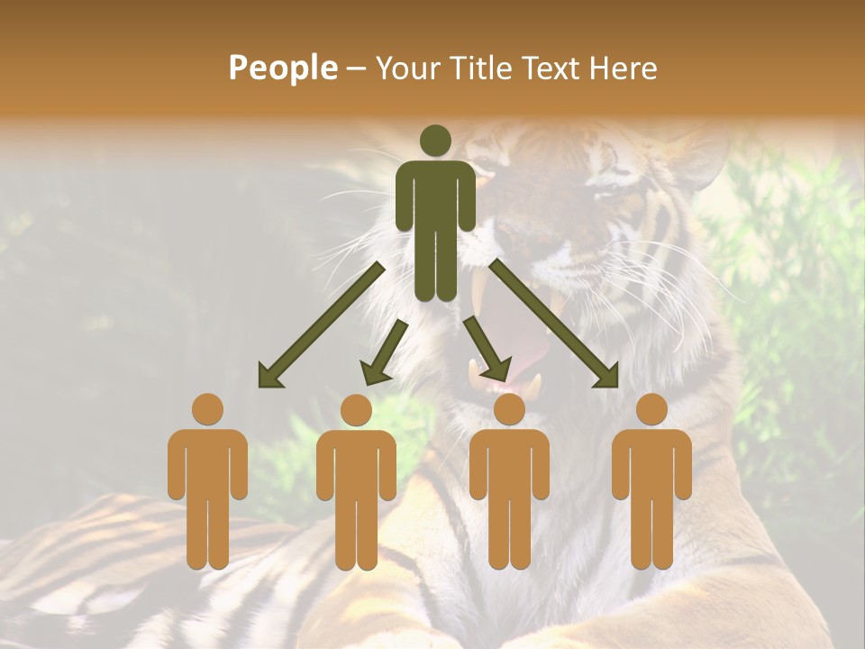 Morning African Mountain PowerPoint Template