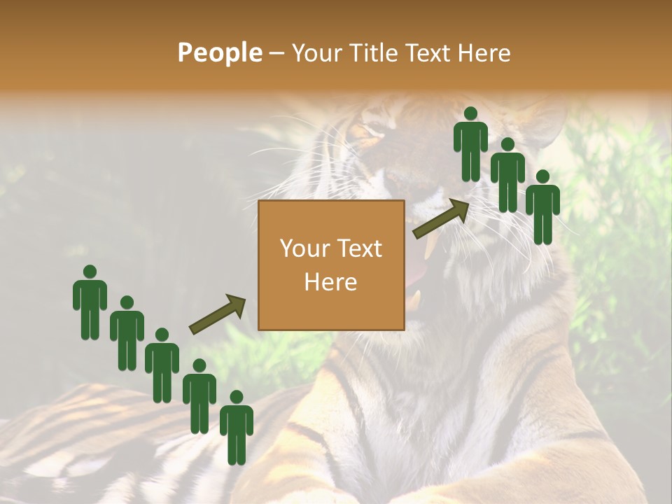 Morning African Mountain PowerPoint Template