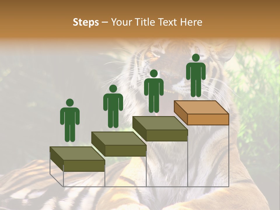Morning African Mountain PowerPoint Template