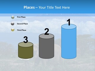 Morning African Mountain PowerPoint Template