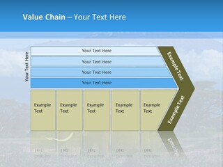 Morning African Mountain PowerPoint Template