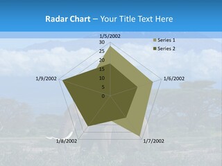 Morning African Mountain PowerPoint Template