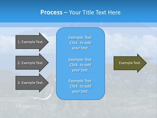 Morning African Mountain PowerPoint Template
