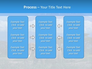 Morning African Mountain PowerPoint Template