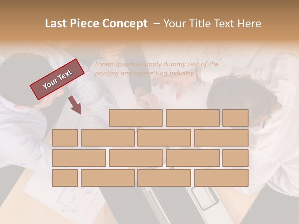 Paperwork Showing Risk PowerPoint Template