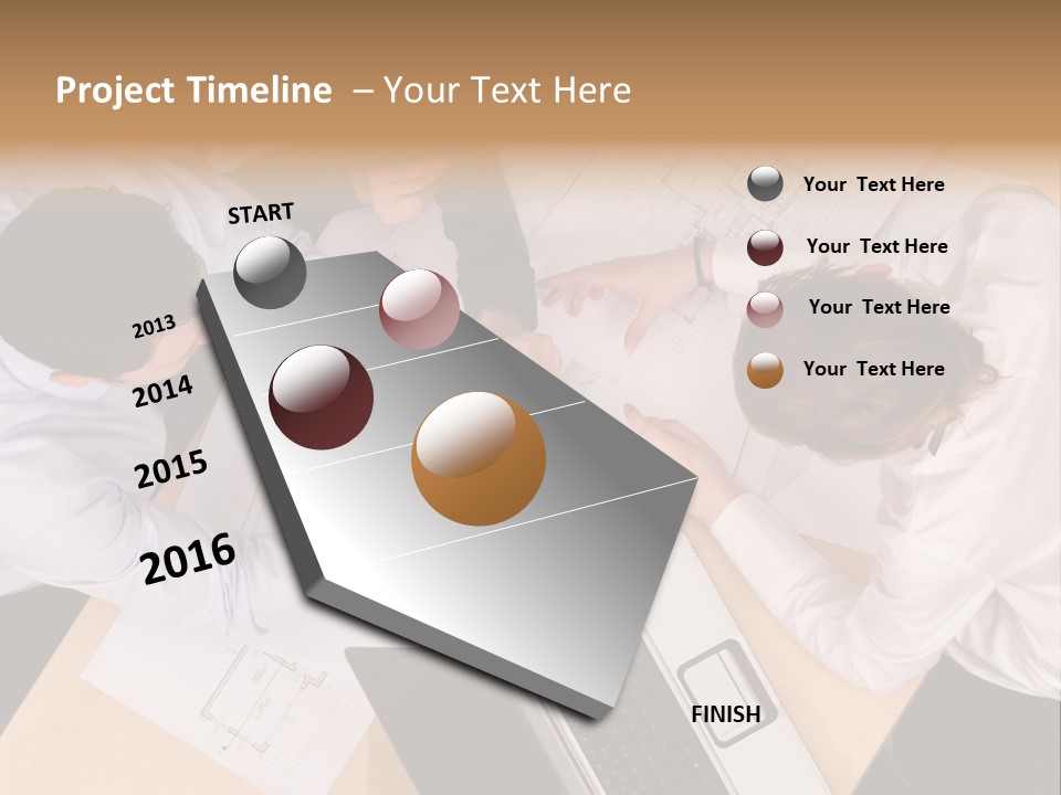 Paperwork Showing Risk PowerPoint Template