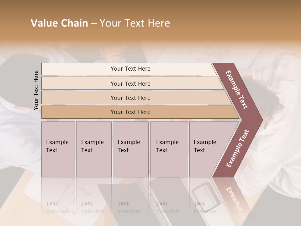 Paperwork Showing Risk PowerPoint Template
