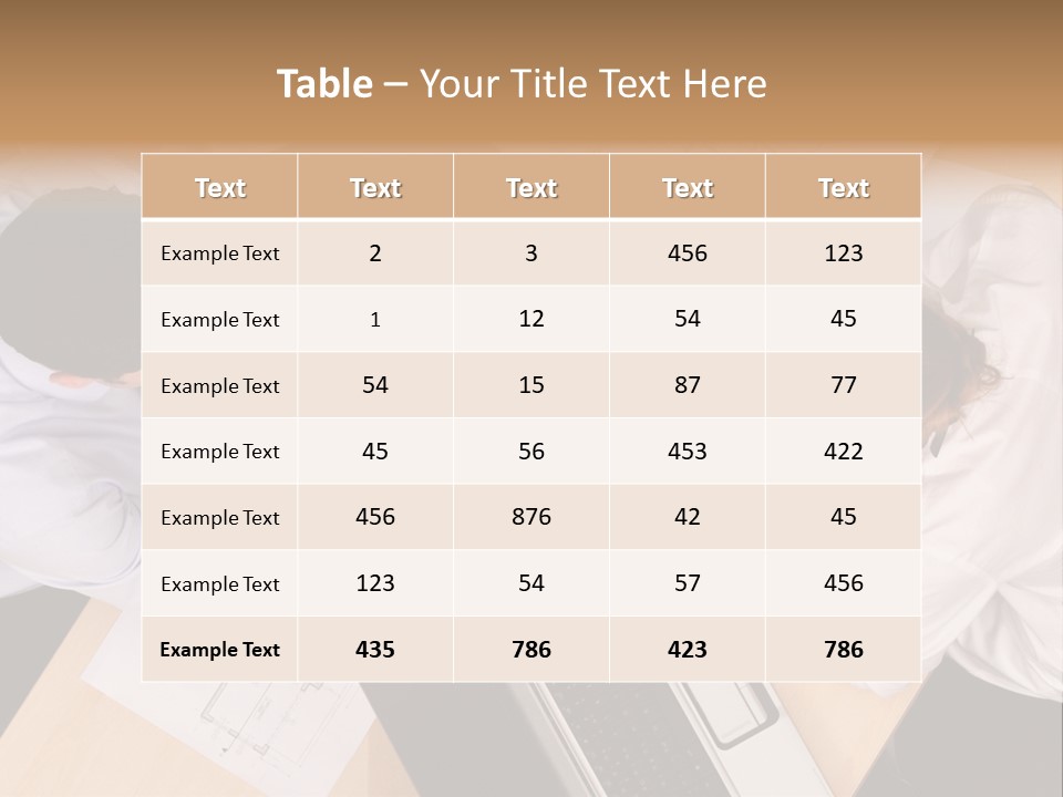Paperwork Showing Risk PowerPoint Template