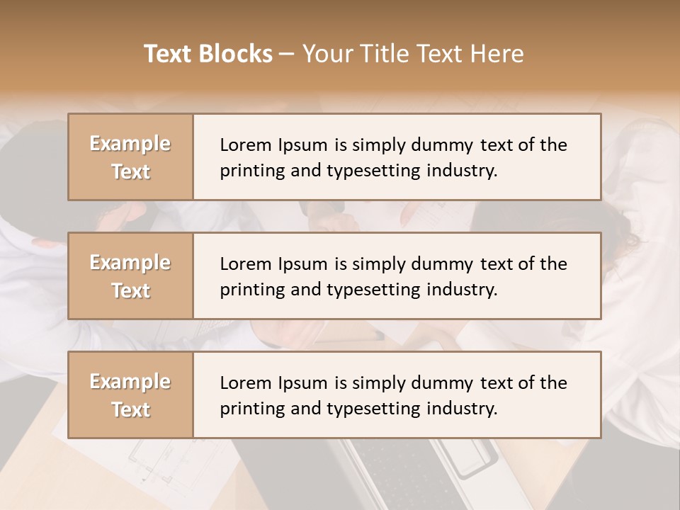 Paperwork Showing Risk PowerPoint Template