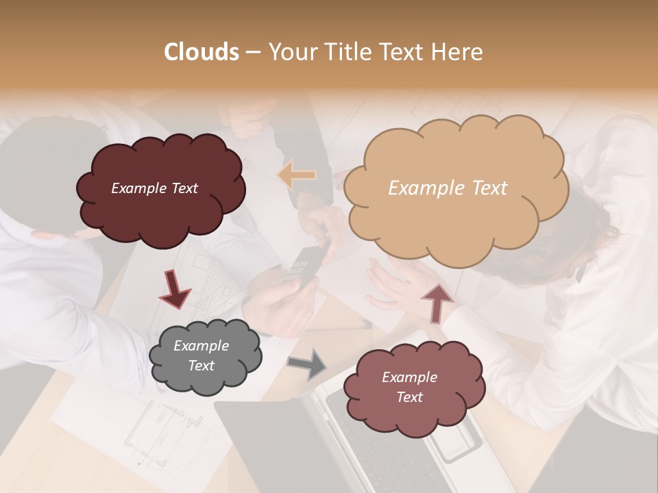Paperwork Showing Risk PowerPoint Template
