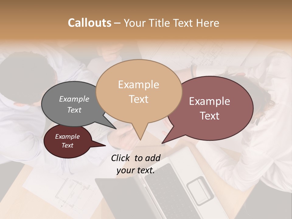 Paperwork Showing Risk PowerPoint Template