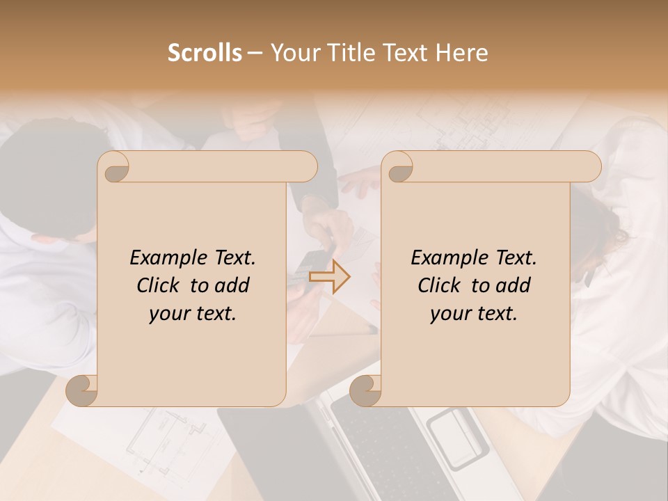 Paperwork Showing Risk PowerPoint Template