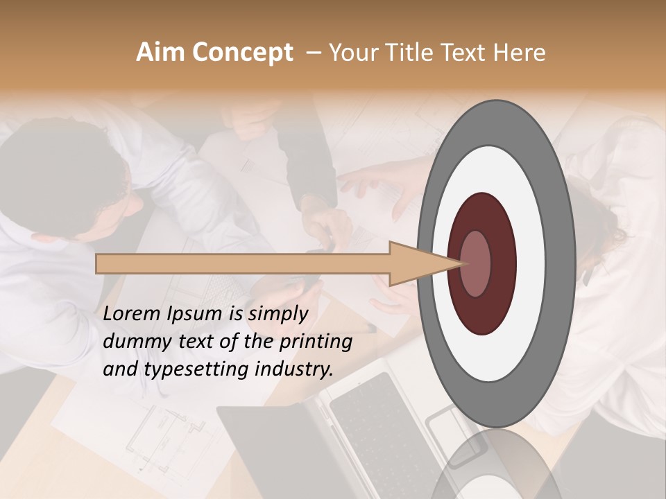 Paperwork Showing Risk PowerPoint Template