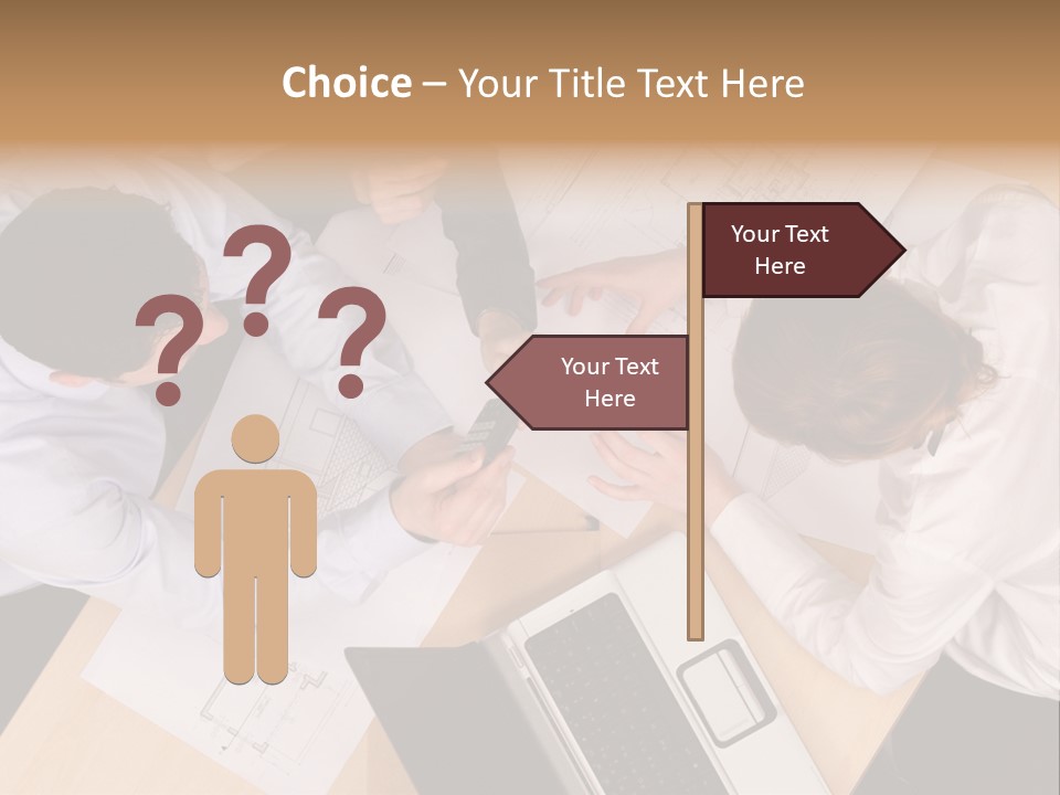 Paperwork Showing Risk PowerPoint Template