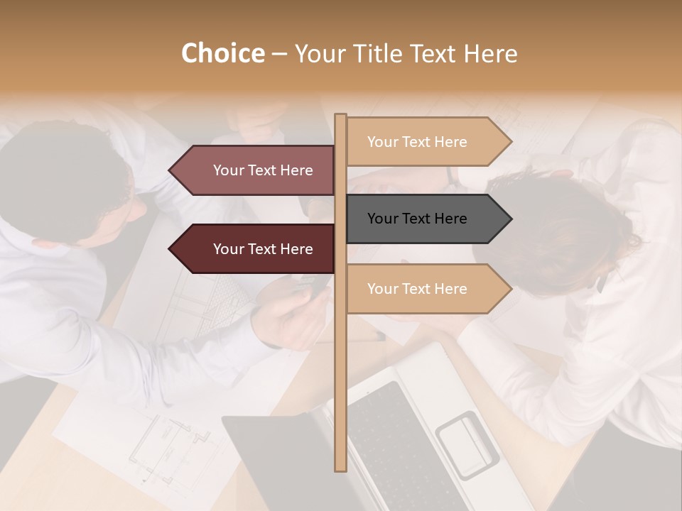 Paperwork Showing Risk PowerPoint Template
