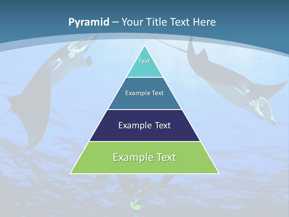 Leaf Green Isolated PowerPoint Template