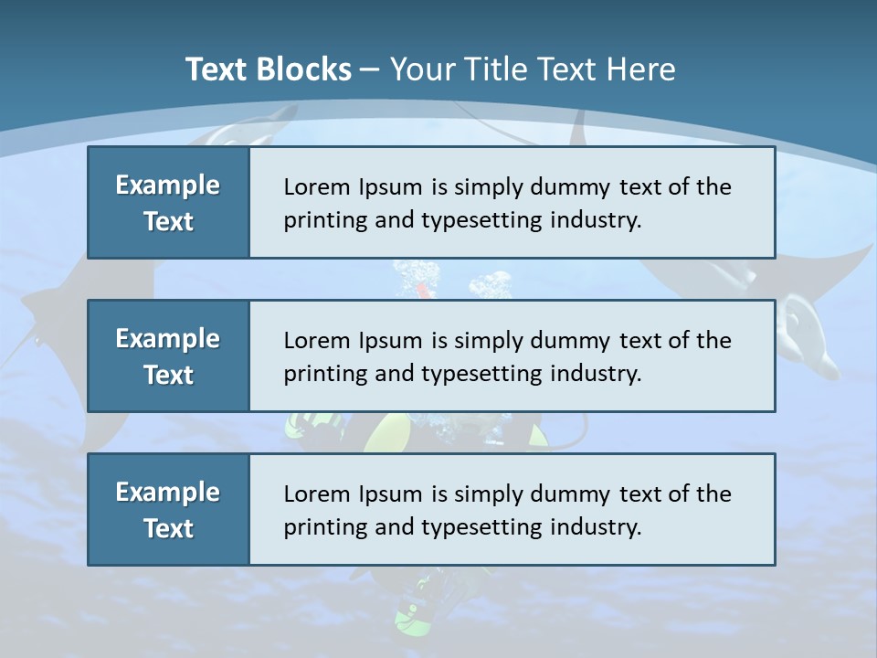 Leaf Green Isolated PowerPoint Template
