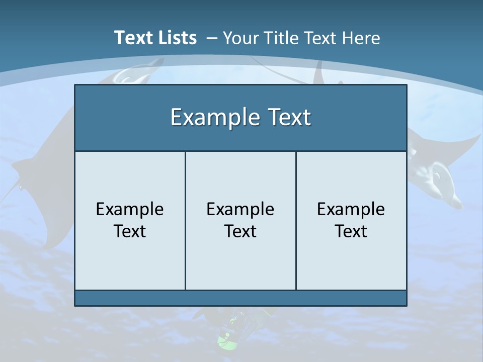Leaf Green Isolated PowerPoint Template