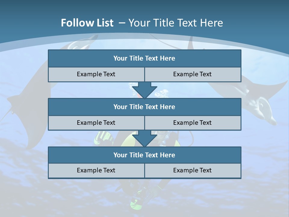 Leaf Green Isolated PowerPoint Template