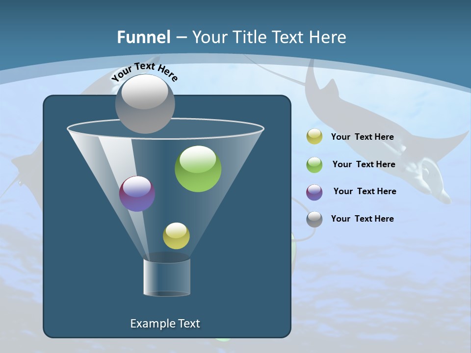 Leaf Green Isolated PowerPoint Template