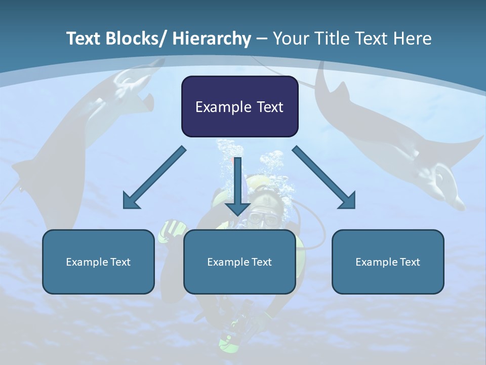 Leaf Green Isolated PowerPoint Template