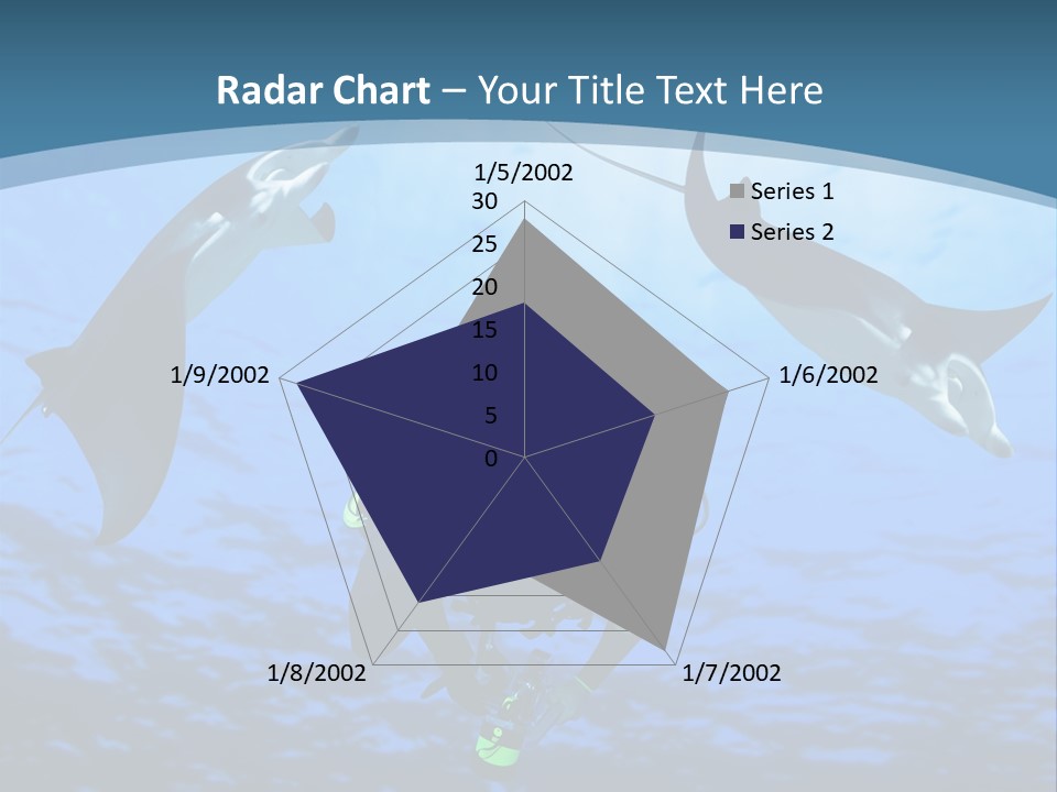 Leaf Green Isolated PowerPoint Template