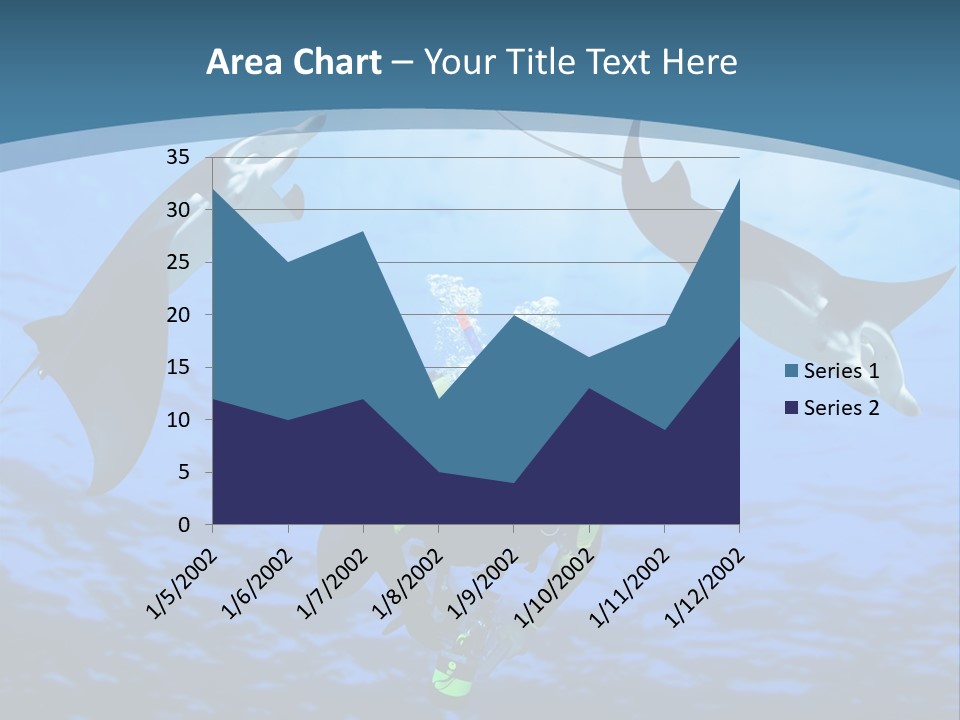 Leaf Green Isolated PowerPoint Template