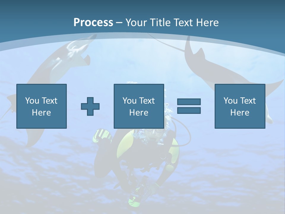Leaf Green Isolated PowerPoint Template