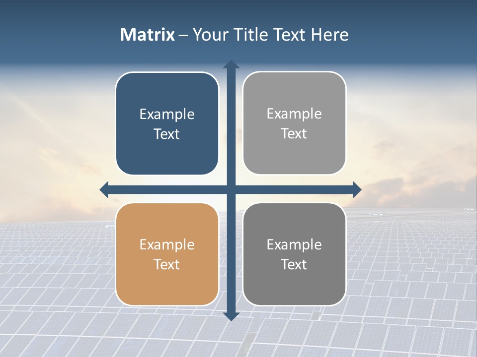 Design Array Plant PowerPoint Template