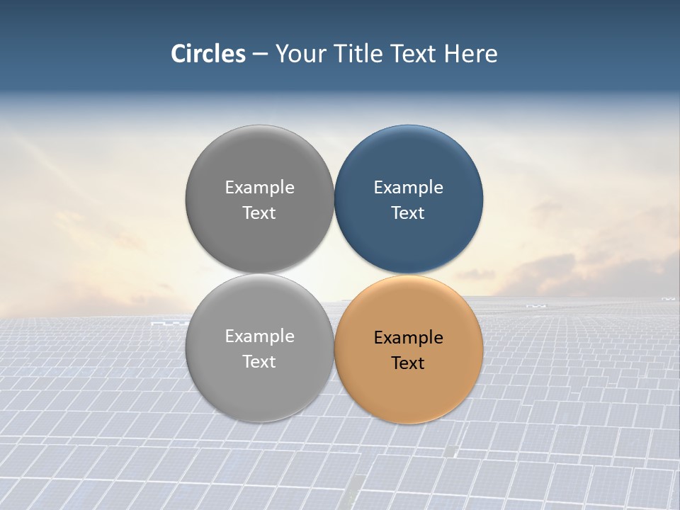Design Array Plant PowerPoint Template