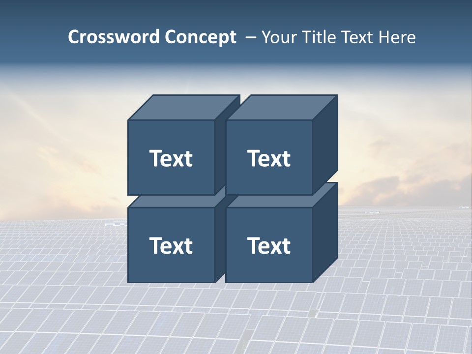 Design Array Plant PowerPoint Template