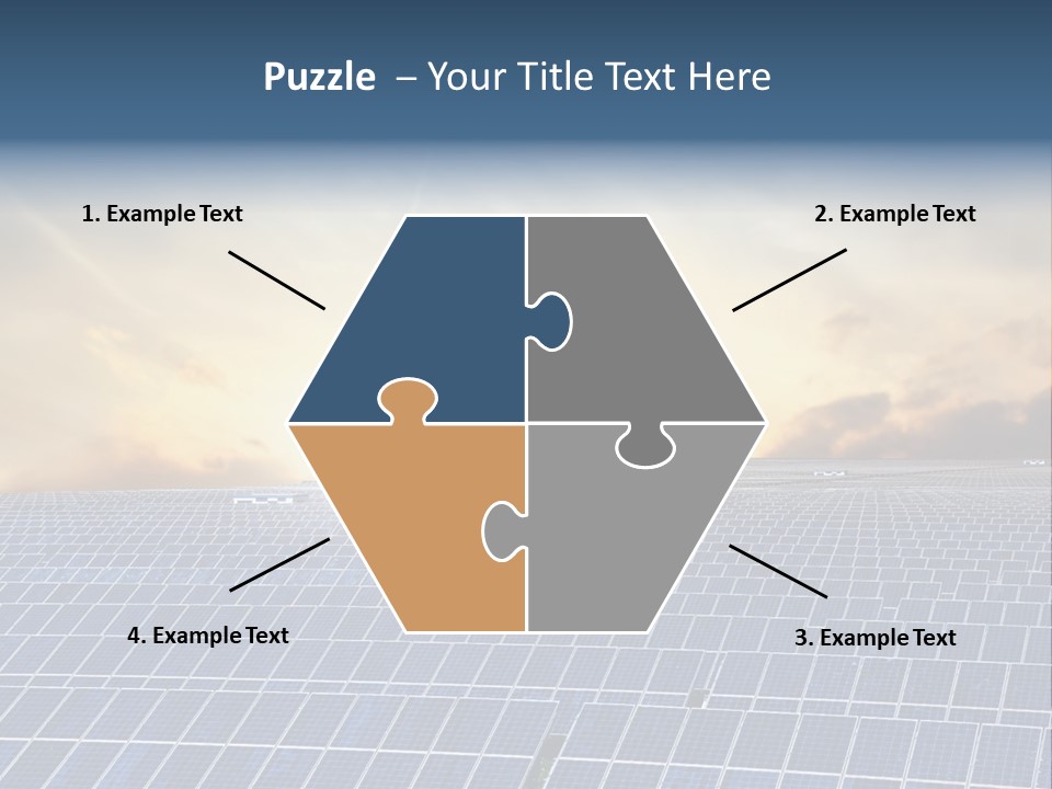 Design Array Plant PowerPoint Template