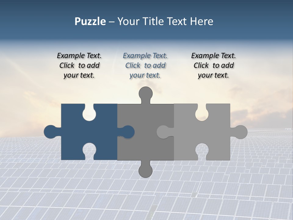 Design Array Plant PowerPoint Template