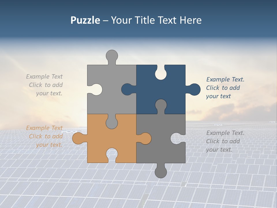 Design Array Plant PowerPoint Template