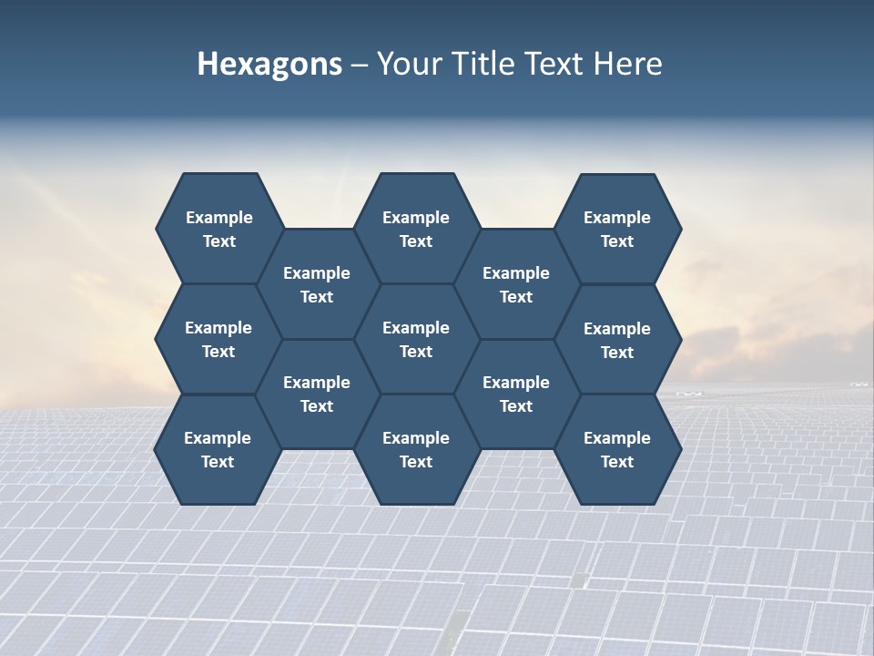 Design Array Plant PowerPoint Template