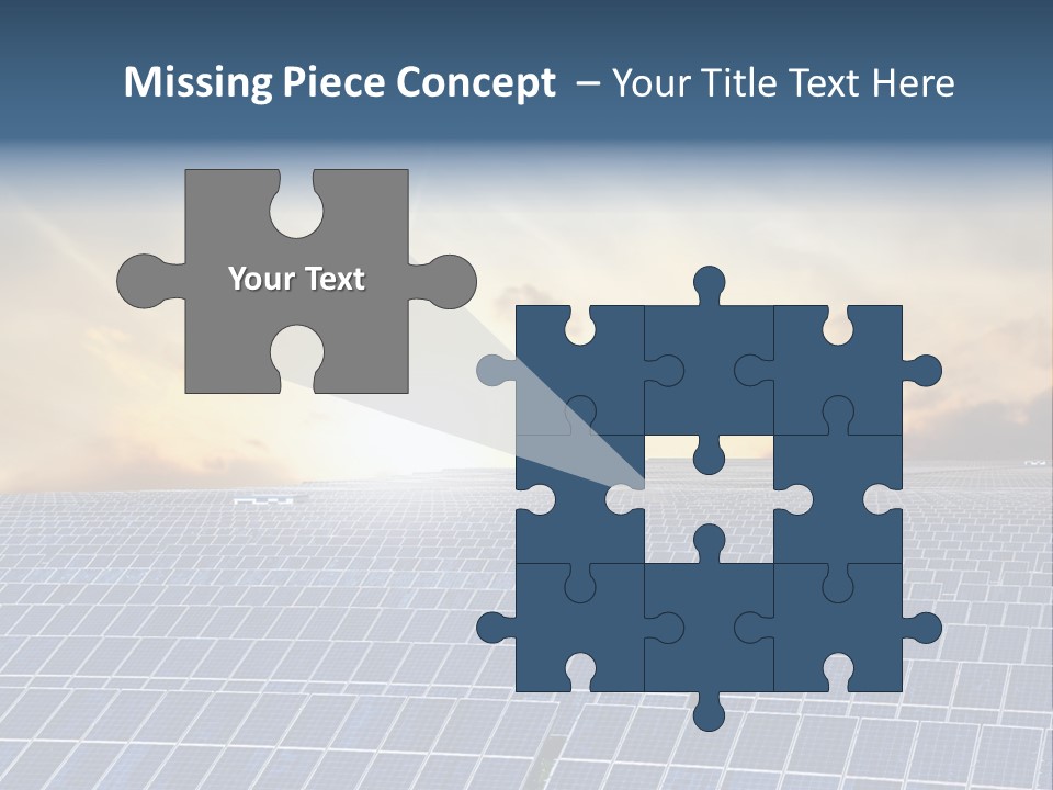 Design Array Plant PowerPoint Template