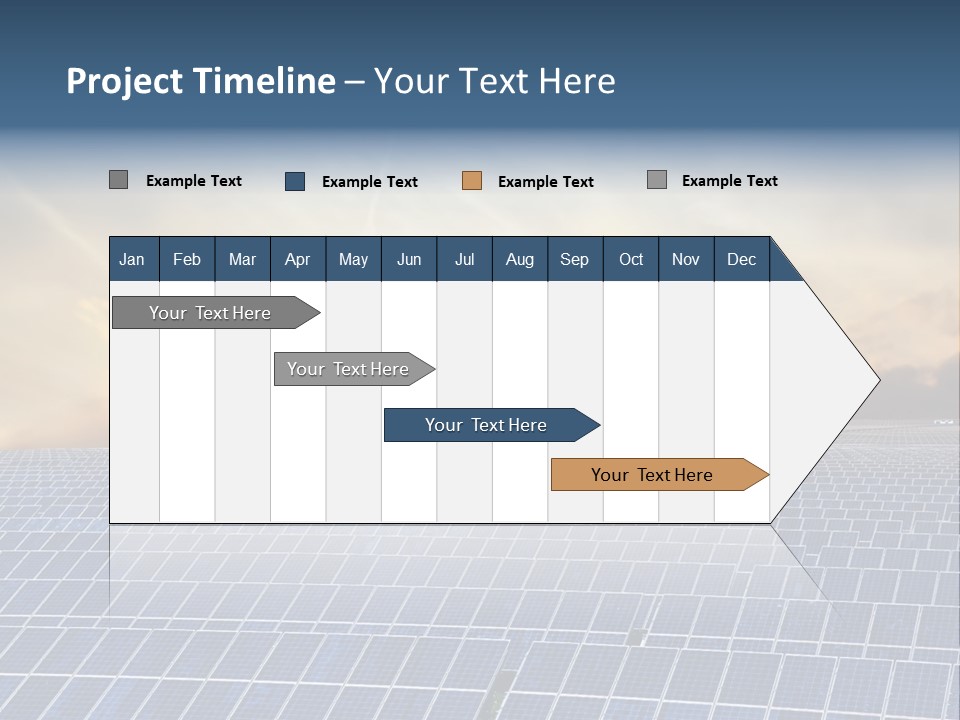 Design Array Plant PowerPoint Template