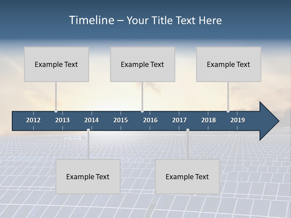 Design Array Plant PowerPoint Template