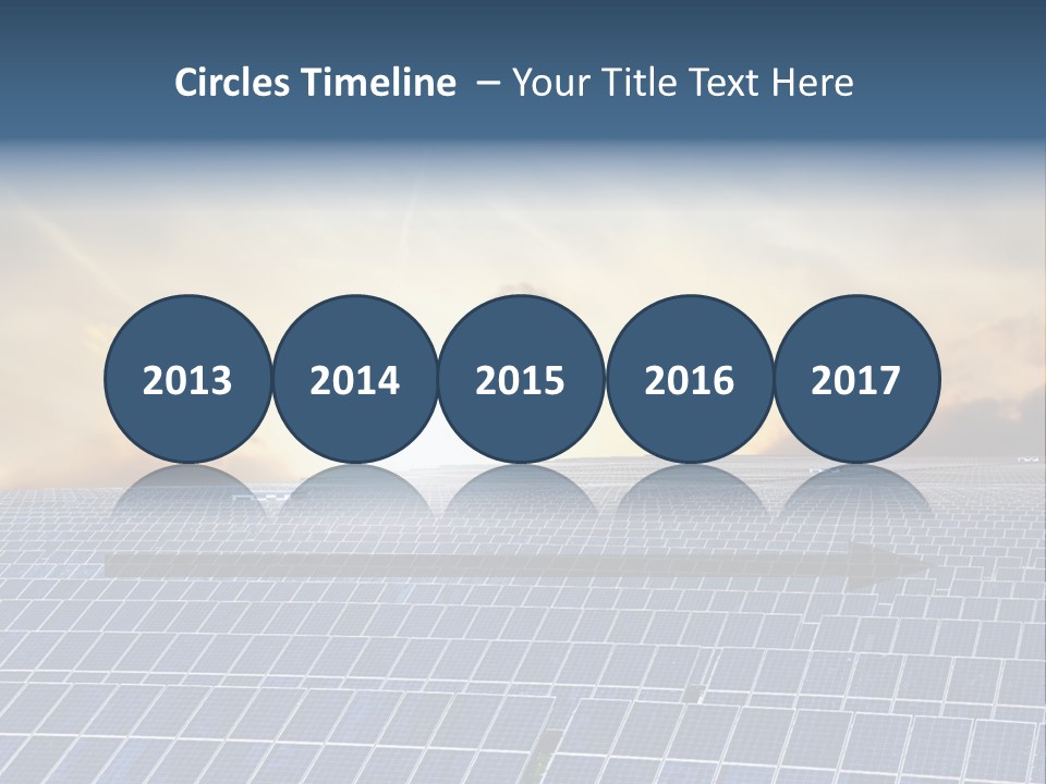 Design Array Plant PowerPoint Template
