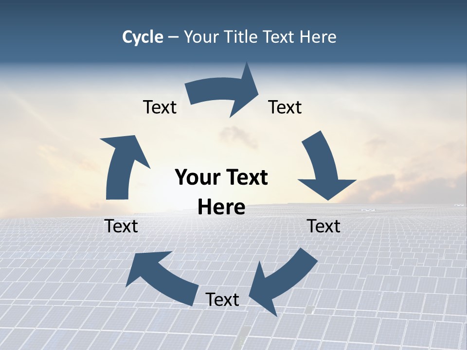 Design Array Plant PowerPoint Template