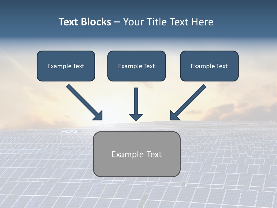 Design Array Plant PowerPoint Template