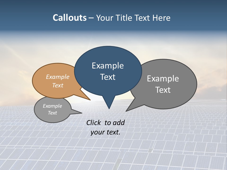 Design Array Plant PowerPoint Template