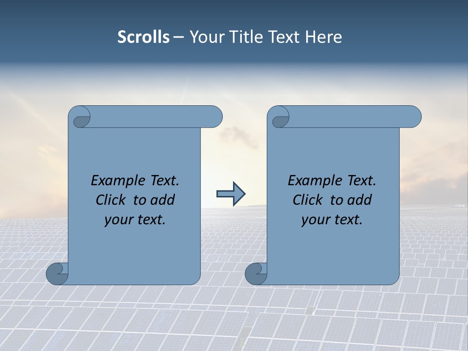 Design Array Plant PowerPoint Template