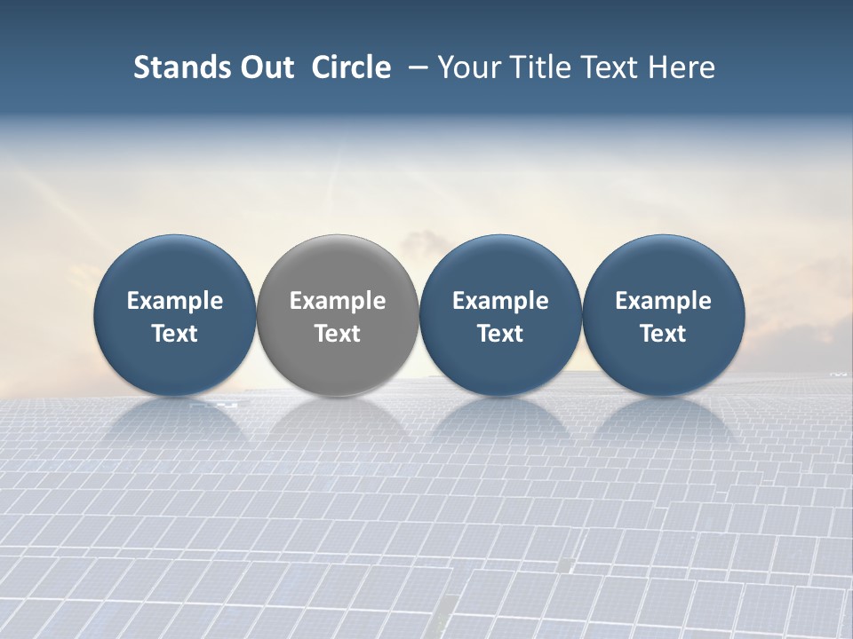 Design Array Plant PowerPoint Template