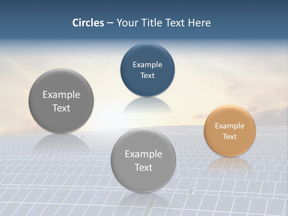 Design Array Plant PowerPoint Template