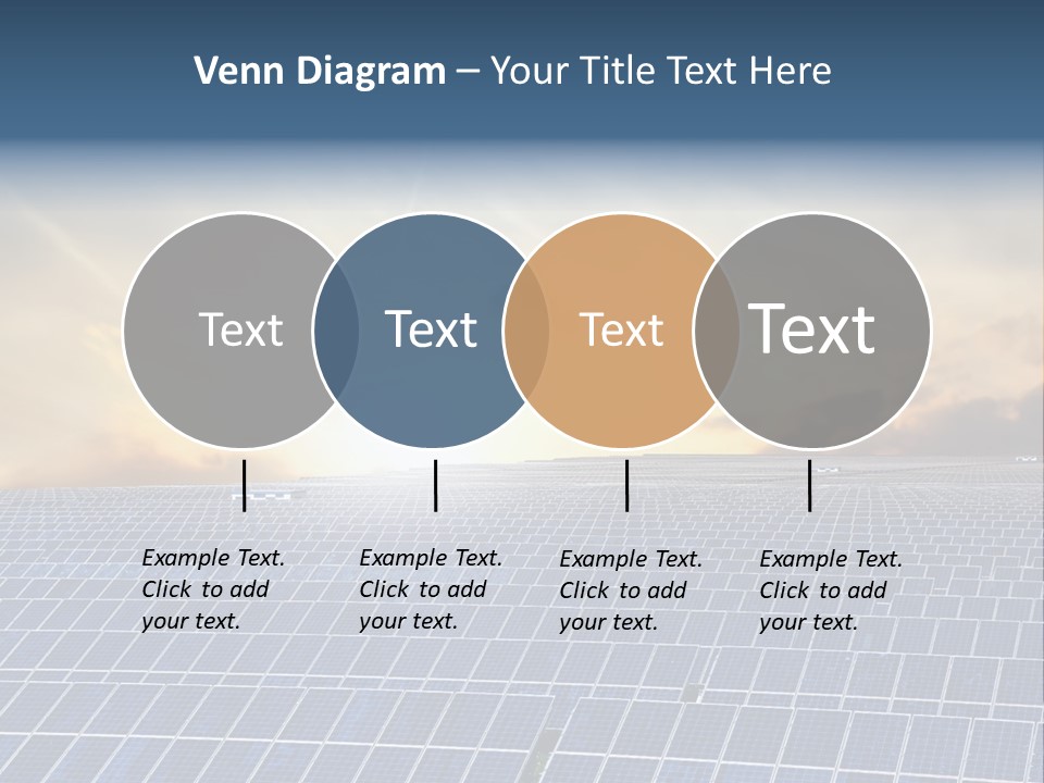 Design Array Plant PowerPoint Template