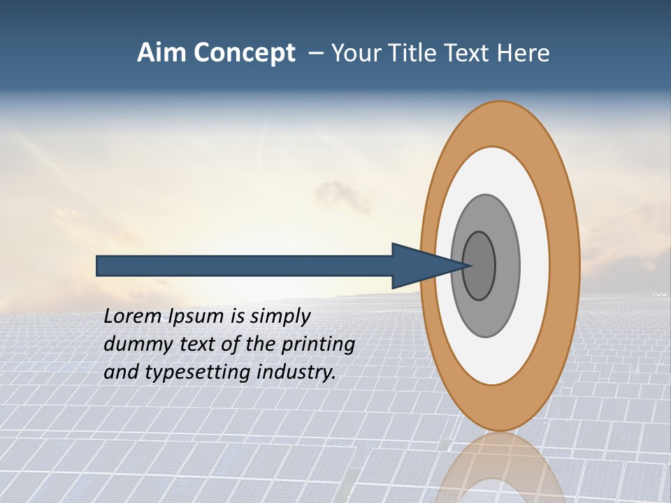 Design Array Plant PowerPoint Template