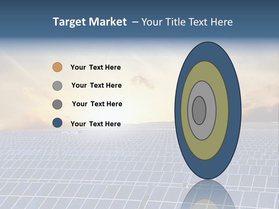 Design Array Plant PowerPoint Template