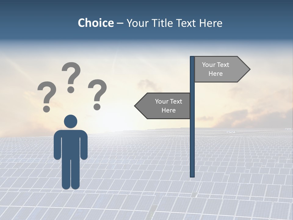 Design Array Plant PowerPoint Template