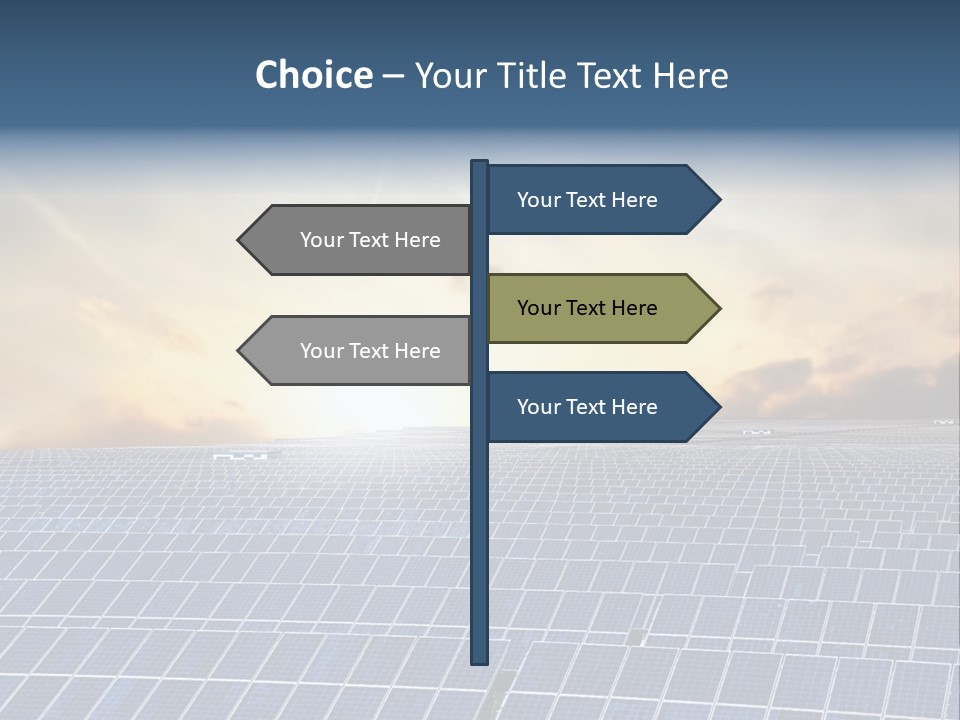 Design Array Plant PowerPoint Template